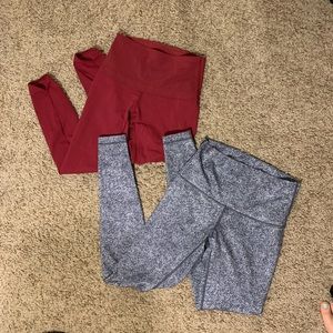 2 PAIRS OF LULU LEGGINGS